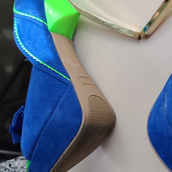 Wild diva heels new gold metal blue - Picture 11 of 14